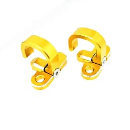 2X Rear Brake Line Hose Cable Guide Clamp For DRZ400E/S DR2Z400SM DRZ250