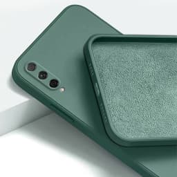 Original Square Liquid Phone Case for Huawei Y6 Y7 Y7a Y8p Y9 Y9s Pro Prime 2019 Soft Silicone 360 Protective Shockproof Covers