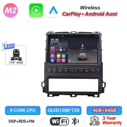 Android 16 Auto Car Radio For Toyota Land Cruiser Prado 120 For Lexus GX470 GX 470 J120 2002 -2009 Carplay BT Multimedia Player