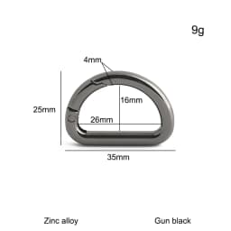10/30/100PCS Bone Shape Open Metal Buckles Carabiner Clip Keyring Buckle For Key Chain Backpack Handbag Purse Strap Accessories