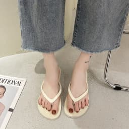 Women's Flats Flip Flops Non-Slip Summer New Casual Beach Women's Sandals Household Daily Fashion Comfortable Women's Slippers