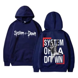 System of A Down Double Sided Print Hoodie Men Women Rock Vintage Fleece Sweatshirt Men's 90s Alternative Metal Merch Pullover