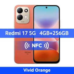 Redmi 17 5G Smartphone Global Version Snapdragon® 4 Gen 5 CPU 50MP Camera 7500mAh 45W Turbo Charging NFC 6.9" Display 120Hz