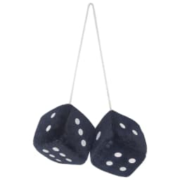 Multicolor Plush Dices Car Hanging Pendant New Year Dice Velvet Dice Model Decoration Rearview Mirrors Styling