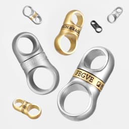 Real Titanium Keyring Spin Rotation For Key Ring Holder Stainless Steel Copper EDC Car Keychain Accessories Buckle Male Gift