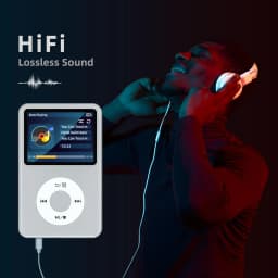 INNIOASIS Y1 128GB Portable MP3 Player Bluetooth, Touch Key Walkman with Video Radio - iPod Classic HiFi Music Player