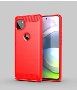 For Motorola Moto G 5G Case Bumper Rubber Silicone Carbon Fiber Cover For Motorola Moto G 5G Phone Case For Moto G 5G Case 6.7