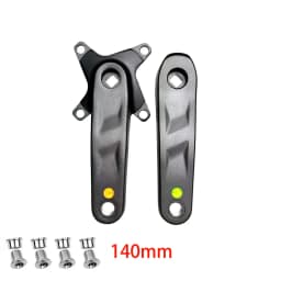 104 BCD MTB Kid Children Mountain Bike Crank Set Single Speed Crankset 127 140 152 160 165 175mm Square Taper 40/42T Chainring
