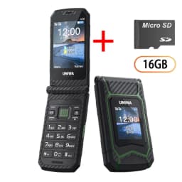 NEW UNIWA X29 2G Russian Language Keyboard Feature Phone Big Button Senior Flip Mobile Phone GSM Dual Sim FM Clamshell Cellphone