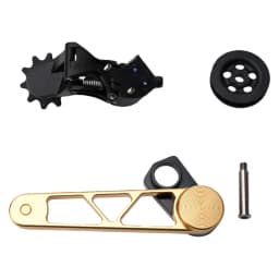 Acrz For Brompton Folding Bicycle 7-Speed Shifting System Suitable For A/C/P/T Line Aluminum Alloy CNC Transmission Kit 206g