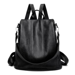 Luxury Brand Anti-Theft Women's Backpack High-Quality Leather Sac a Dos SchoolBag Knapsack for Female
