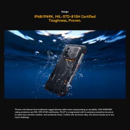 New Blackview Oscal Pilot 6 Rugged Phone 6.78-inch 2.4K 120Hz Display Thermal imaging 4.5W 98dB Speaker 10000mAh Cellphone