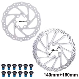 MTB Bicycle Brake Rotor 120 140 160 180 203mm 6 in Stainless Steel Hydraulic Brake Rotor MTB Road Bike Disc Brake With T25 Bolt
