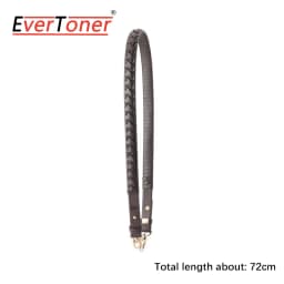 EverToner Leather Bag Strap Handbag Handles For Woman Bag Strap With Golden Buckles DIY replacement Bag Accessories