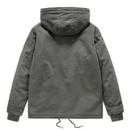 Men's Jacket Hooded Parkas Lamb Fur Lining Men's Winter Jackets Plush Men's Cold Jacket Thickening Motorcycle Jacket