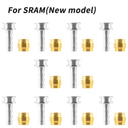 MUQZI 10 Set Bicycle Brake Olive For BH90 BH59 SRAM MAGURA TEKTRO Brake Insert Needle Bike Hydraulic Disc Brake Hose Connector