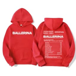 Funny Ballet Dancer Gift Letters Print Hoodies Men Women Clothing Fashion Aesthetic Sweatshirts Fleece Casual Long Sleeve Hoodie