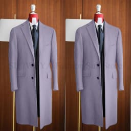 Simple Classic England Style Cotton Overcoat Men Thick Custom Made Single Breasted Pocket Coat Casual Winter Warm Jacket