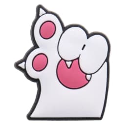 New Arrival 1pcs Cute Cartoon Cat Paw Doughnut PVC Shoe Charms Sandals Decoration Ornaments Accessories Kid Party Xmas Gift