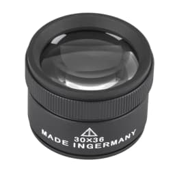 30X 36mm Magnifying Glass K9 Optical Lens Monocle For Watch Jewelry Coin Stamps Precision Work Inspection Loupe Tool