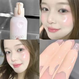 1 Pcs Natural Smooth Creamy Liquid Foundation Long Lasting Waterproof Even Skin Concealer Face Liquid Foundation Makeup Cosmetic
