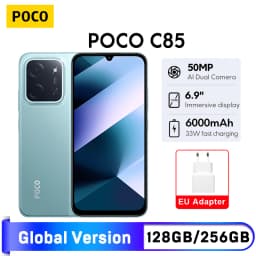 POCO C85 Global Version Smartphone 128/256GB Helio G81-Ultra 6000mAh battery 6.9" display 50MP Camera 33W NFC