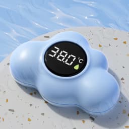 Baby Bath Temperature Meter Floating Digital Water Baby Bath Temperature Meter LED Display Temperature Tester Safety Cartoon