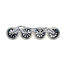 Flyke NEUTRINO 4 wheels inline speed skates frame 4X110 4X100 4X90 Chassis MPC Black Magic XXFirm MATTER Gi3 F1 90mm 100mm 110mm