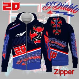 Fabio Quartararo 20 Driver Motorcycle Racing Team Men Zipper Hoodie Fashion Women Sweatshirt Autumn Sport Children Jacket Coat