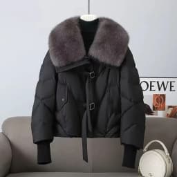 2025 Fashion Winter New Down Cotton Jacket Women's Cotton-Padded Thicken Warm Parkas Short Coat Female Casual Ladies Overwear
