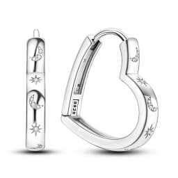925 Sterling Silver Gold Color Circular Hoop Earrings Golden Earring Fit Original Charms Diy Fine Jewelry For Fashion Women