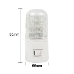 1/2PCS LED Night Light US/EU Plug Energy Saving Room Lamp Living Room Bedroom Corridor Home Lighting Bedside Indoor Night Lights