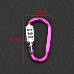 3 Digit Dial Combination Code Number Lock Padlock For Luggage Zipper Bag Backpack Handbag Suitcase Drawer Outdoor Durable Locks