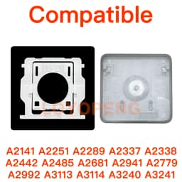 New For Macbook Pro Air Keycaps Keys Key Cap + Hinge A2141 A2337 A2338 A2442 A2485 A2681 A2941 A2779 A2992 A3113 A3240