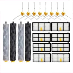 For IRobot Roomba 960 900 891 800 Series Accessories Spare Parts Vacuum Cleaner Replenishment Kit Rubber Side Brush HEPA FILTER