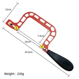 Aluminum Alloy Saw Frame for Jade Stone Ceramic Glass Wood Metal Cutting U C Type Processing Tool Jewelry Tools
