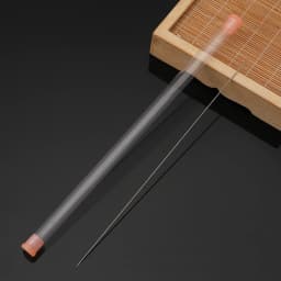 1-7Pcs 0.3-0.9mm Stainless Steel Beading Needles Easy Thread String Cord Test Tube Packaging Pins For DIY Jewelry Making Tools