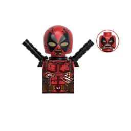 Blind Box Mini Building Blocks G0172 Figures Big Goblin Spiderman Iron Man Venom Captain Hawk Deadpool Armor Christmas Gifts Toy