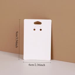 50pcs 6x9cm Self-adhesive Plastic Cello Bag Earrings Display Necklace KeyChain Cards For DIY Making Jewelry Packaging Cardboard