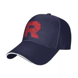Team Rocket Inspired Gym Outdoor Adventures Mens Cap Sports Caps Baseball Cap Men