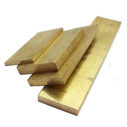 Brass Flat Bar Plate 3mm 4mm 5mm 6mm 8mm 10mm 12mm 15mm 20mm
