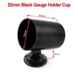 2INCH 52mm Universal Car Meters Holder Black Single Double Triple Car Gauge Pod for Left Right Drive Car for 2 Inch 52mm Gauges