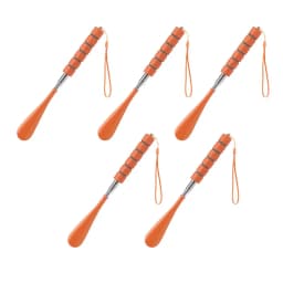New Stretchable Long Shoe Horns 30cm-71cm Metal Shoehorn Pregnant Woman Elderly Shoe Spoon Household Shoe Spatula 1Pc