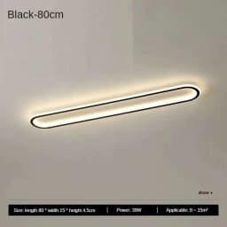 Long Strip LED Ceiling Lights Modern Simple Corridor Aisle Balcony Cloakroom Bedroom Porch Lamp Home Indoor Decor Lighting Lamps