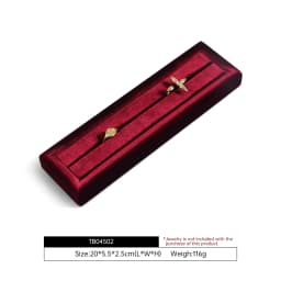 Yinbeini Velvet Ring Display Stand Single Row Ring Ear Stud Storage Organizer Jewelry Shop Showcase Props TB045