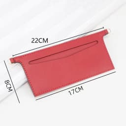 PU Leather Wallet Insert for Chain Strap with D Rings Purse Insert Organizer Purse Insert Women Crossbody Convert Liner Insert