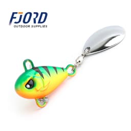 FJORD Tail Spinner Baits 7g 10.5g 14g 21g Fishing Lure Vib Metal Casting Shore Jig Spoon Fishing Artificial Bait Accessories