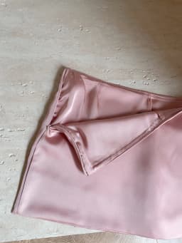 Summer Clothes Black Mini Skirts Women Zipper Side Solid Satin Skirts For Woman Low Rise Skirts Kawaii Pink Skirt With Shorts
