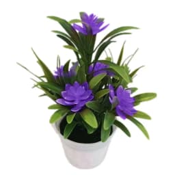 Artificial Plant Lily Flower Pinecone Potted Plants Home  Wedding Living Room Table Shop Decor Artificial Aquatic Plants Bonsai