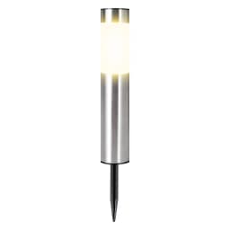Solar Garden Pathway Lights Outdoor LED Lighting Ground Plug Bollard Light for Patio Gardens Pathways Lawn Yard